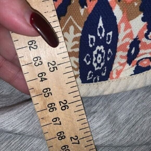 Pilcro and the Letterpress Anthropologie Paz Ikat Boho Drawstring Joggers Sz 27 - Picture 10 of 10